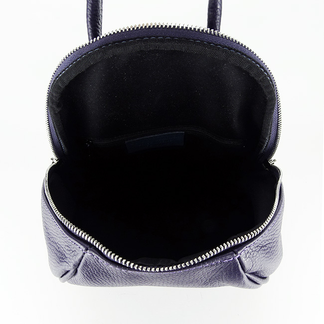 Rucsac dama din piele naturala B-8985 121 Mov inchis [6]