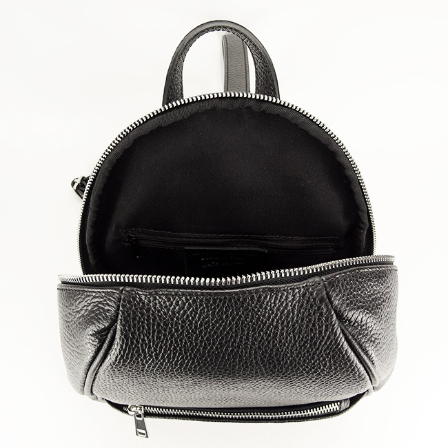 Rucsac din piele naturala negru B-8985 121 [6]