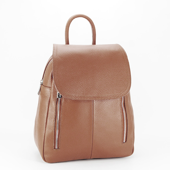 Rucsac dama din piele naturala B-8987 123 Camel [2]