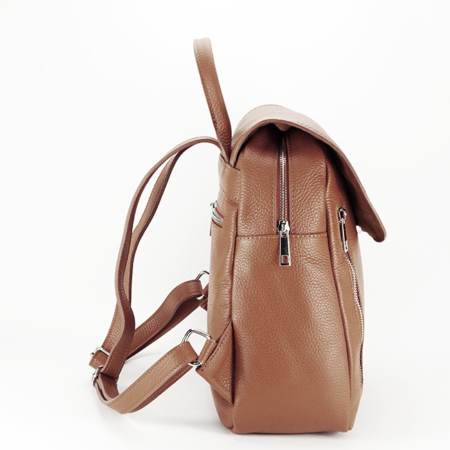 Rucsac dama din piele naturala B-8987 123 Camel [3]