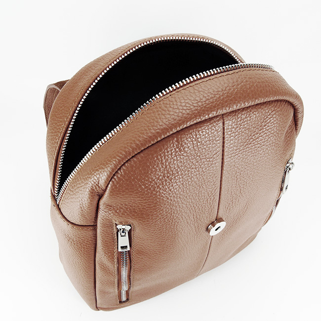 Rucsac dama din piele naturala B-8987 123 Camel [8]