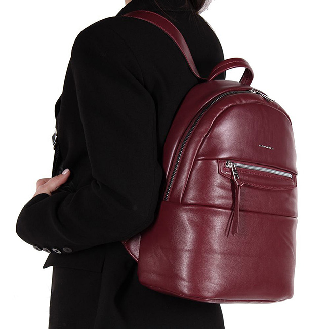 Rucsac dama David Jones B-6861-2 18 Bordo inchis [2]