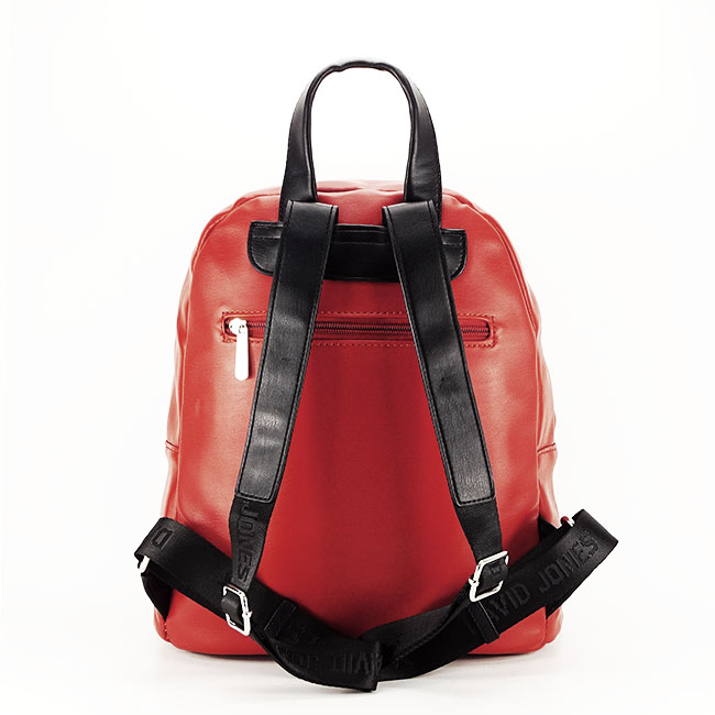 Rucsac dama cu aspect matlasat B-6608-3 18 Caramiziu [4]