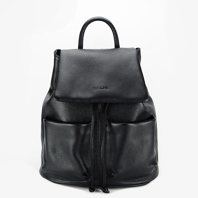 Rucsac dama din piele naturala B-8948 Negru [2]