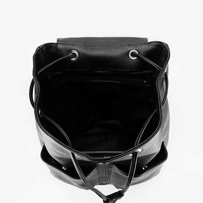 Rucsac dama din piele naturala B-8948 Negru [7]