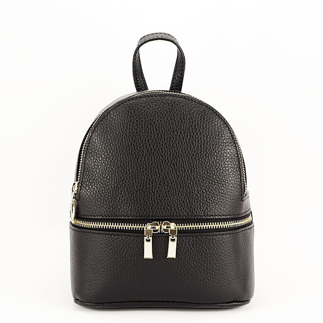 Rucsac negru mic din piele naturala B-8979 122 [2]