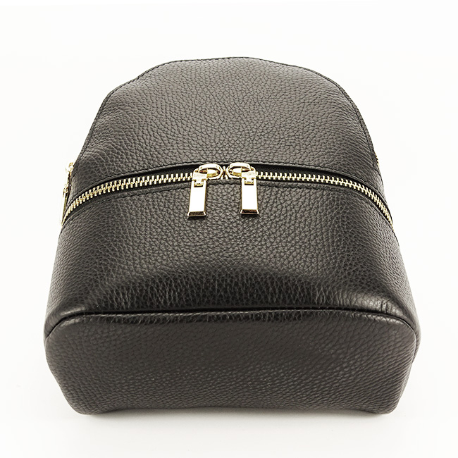 Rucsac negru mic din piele naturala B-8979 122 [5]