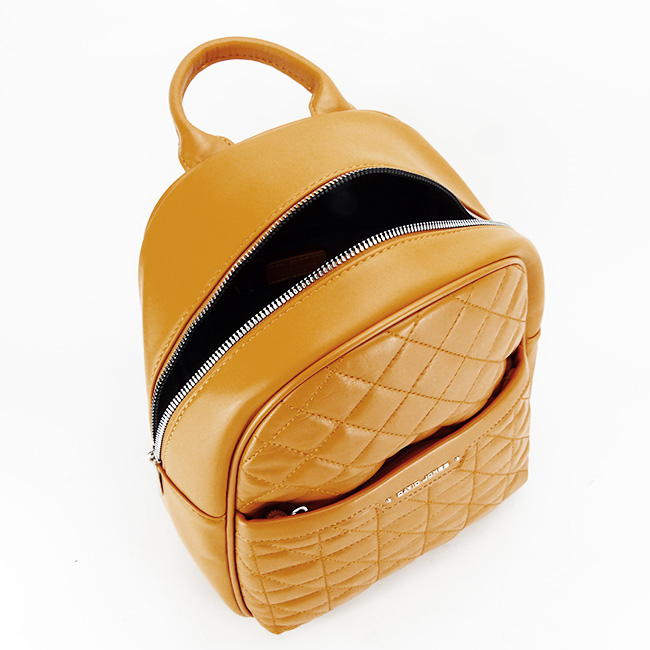 Rucsac David Jones cu imprimeu B-6824-2 119 Mustar [7]