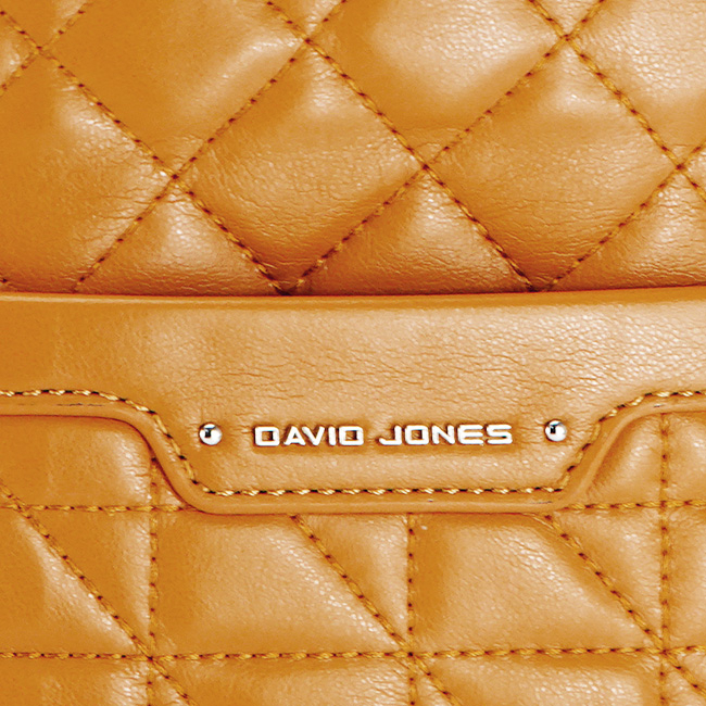 Rucsac David Jones cu imprimeu B-6824-2 119 Mustar [8]