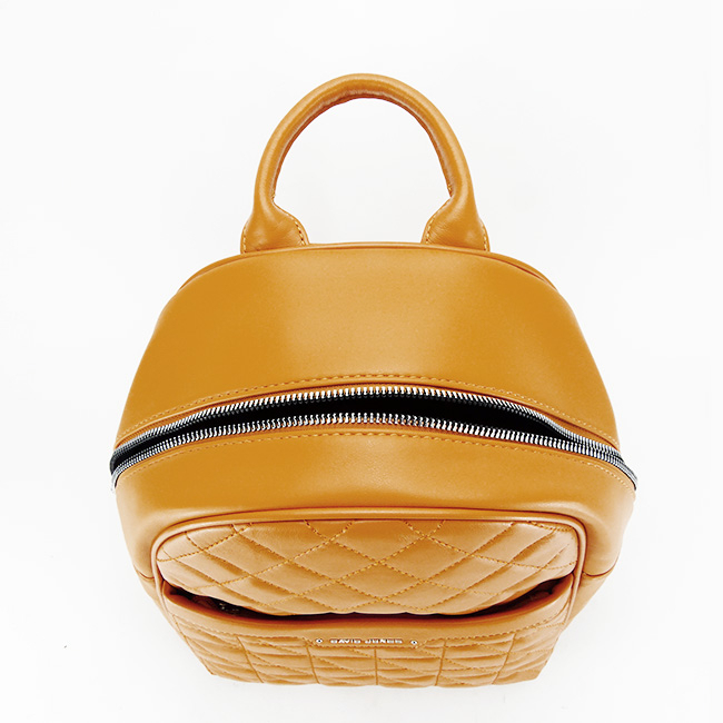 Rucsac David Jones cu imprimeu B-6824-2 119 Mustar [6]