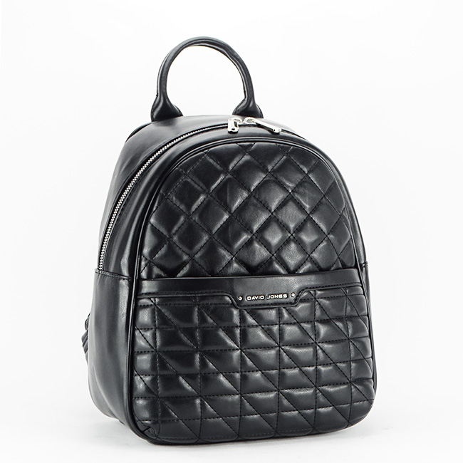 Rucsac David Jones cu imprimeu B-6824-2 119 negru [2]