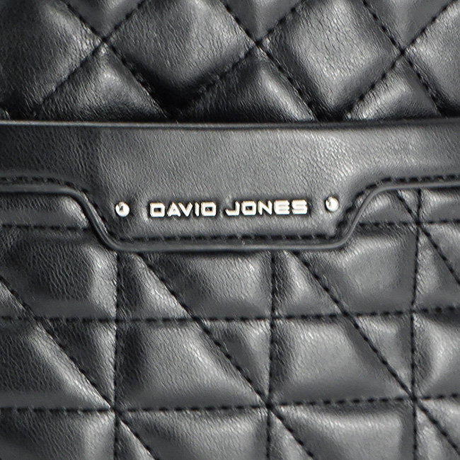 Rucsac David Jones cu imprimeu B-6824-2 119 negru [9]