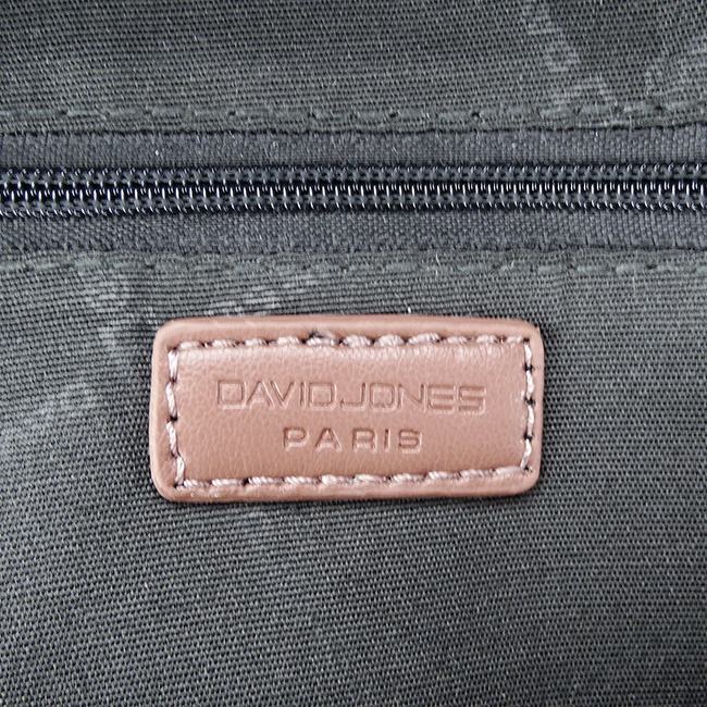 Rucsac David Jones cu imprimeu B-6824-2 119 Roz plamaniu [9]