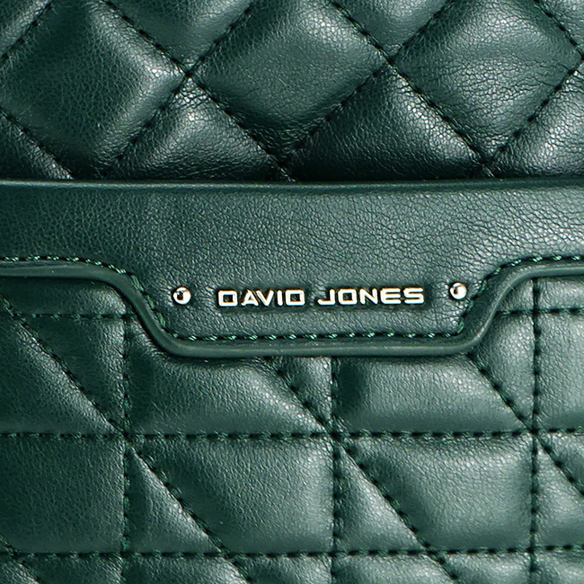 Rucsac David Jones cu imprimeu B-6824-2 119 Verde inchis [9]