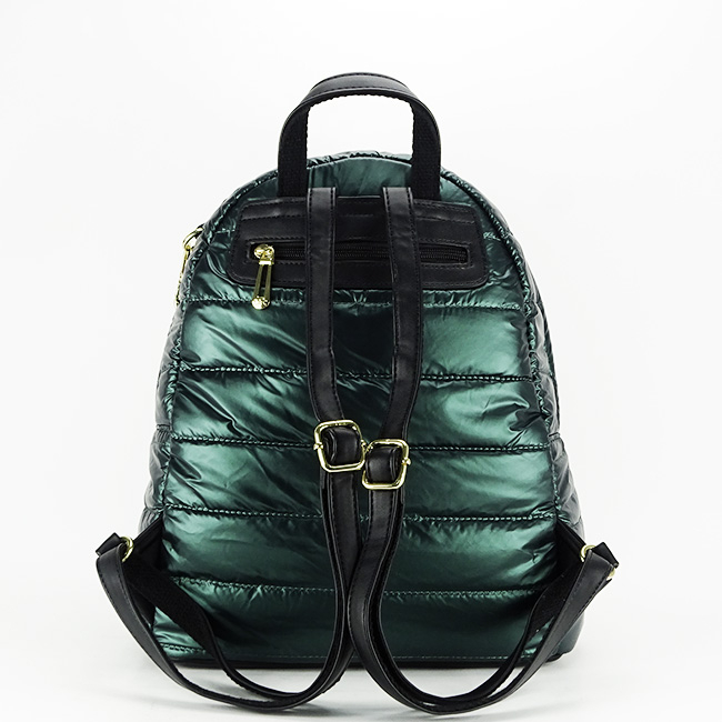 Rucsac verde metalizat FLORA&Co Paris B-7006 119 [4]