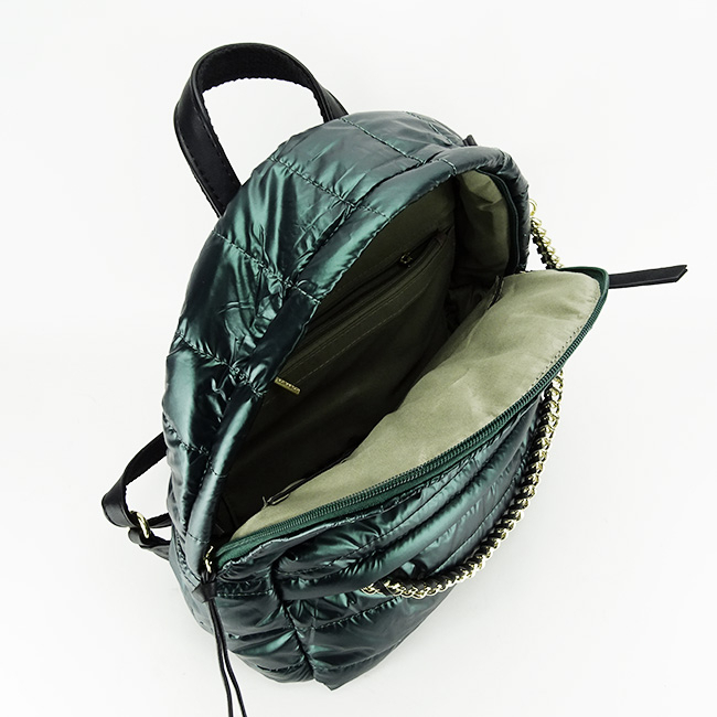 Rucsac verde metalizat FLORA&Co Paris B-7006 119 [6]