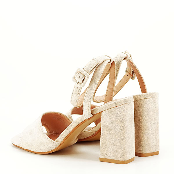 Sandale bej cu toc BL6522 130 [5]