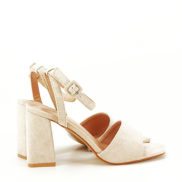 Sandale bej cu toc BL6522 130 [7]