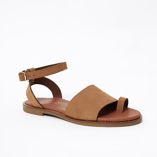 Sandale camel din piele naturala LH-360 M4 [3]