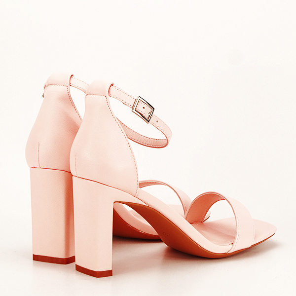 Sandale elegante roz piersica Judy 128 [5]