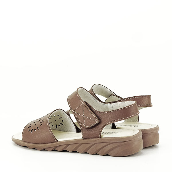 Sandale kaki din piele naturala Catis M5 [4]