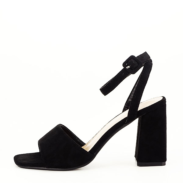 Sandale negre cu toc BL6522 131 [2]