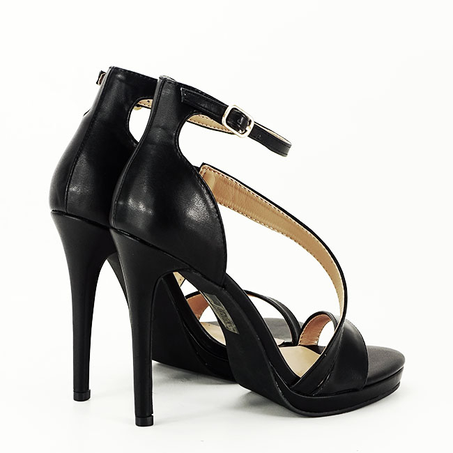 Sandale negre elegante BLJY1286 128 [5]