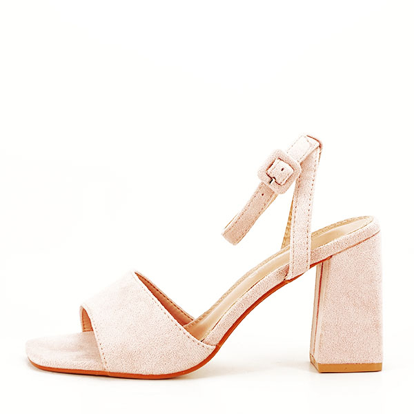 Sandale roz somon cu toc BL6522 130 [2]