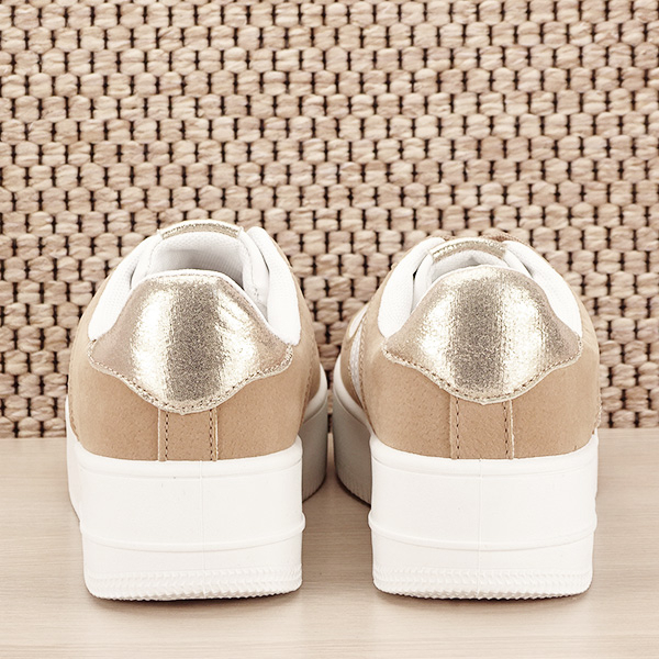 Sneakers alb cu bej Rania M2 [6]