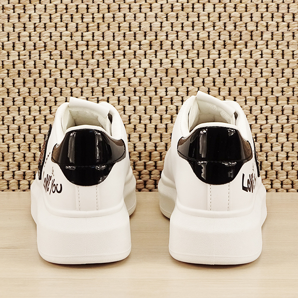 Sneakers alb cu brosa Mina M4 [6]