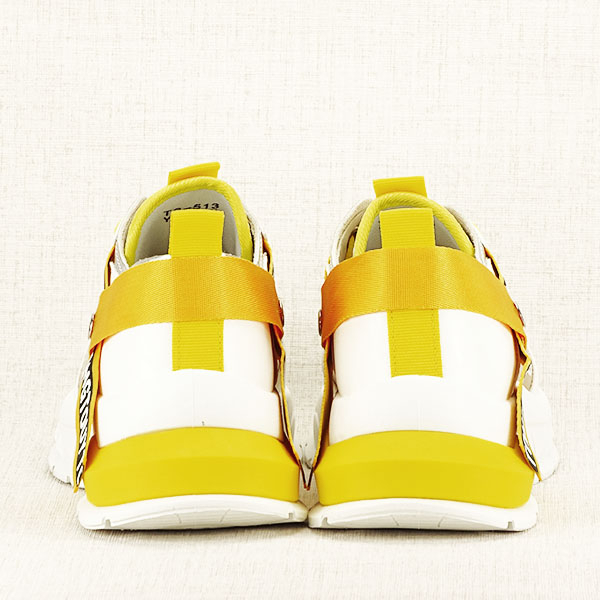 Sneakers alb cu galben Mara M4 [6]