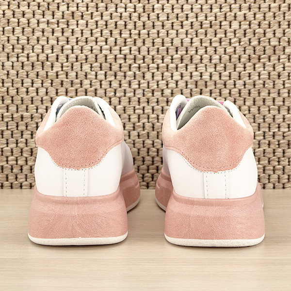 Sneakers alb cu roz Britney M3 [6]