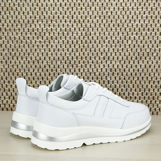Sneakers alb din piele naturala 5089 M2 [6]