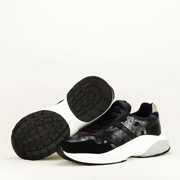 Sneakers albastru cu negru Ania M3 [8]