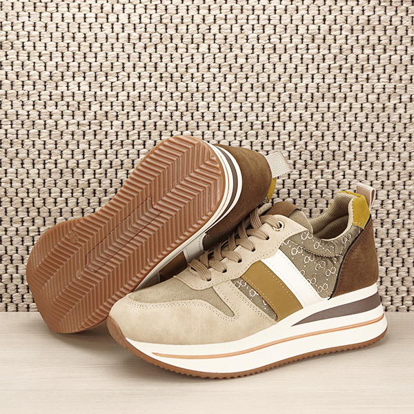 Sneakers bej cu maro Larisa M3 [8]