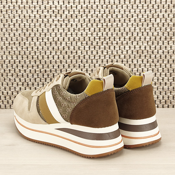 Sneakers bej cu maro Larisa M3 [4]