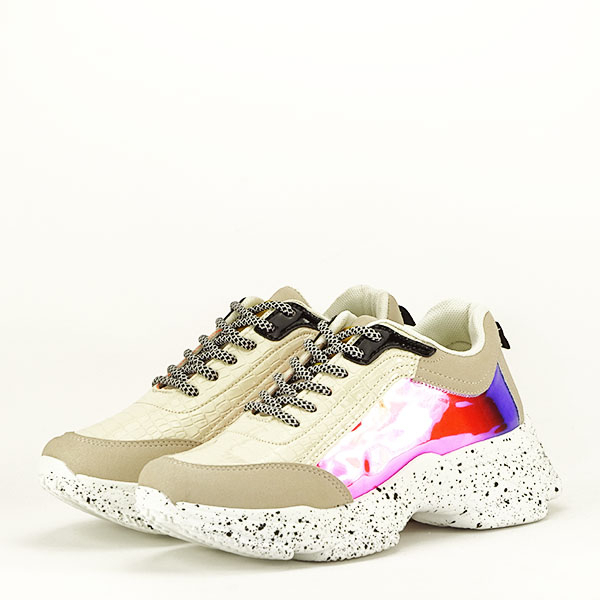 Sneakers bej Daiana M3 [3]