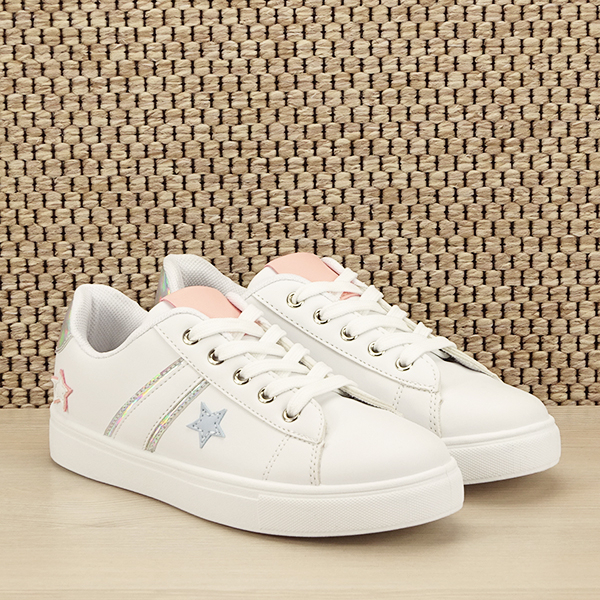 Sneakers copii albi Sofia 132 [3]