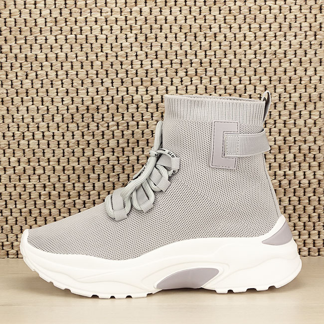 Sneakers gri Sara M3 [2]