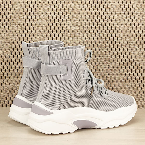 Sneakers gri Sara M3 [6]