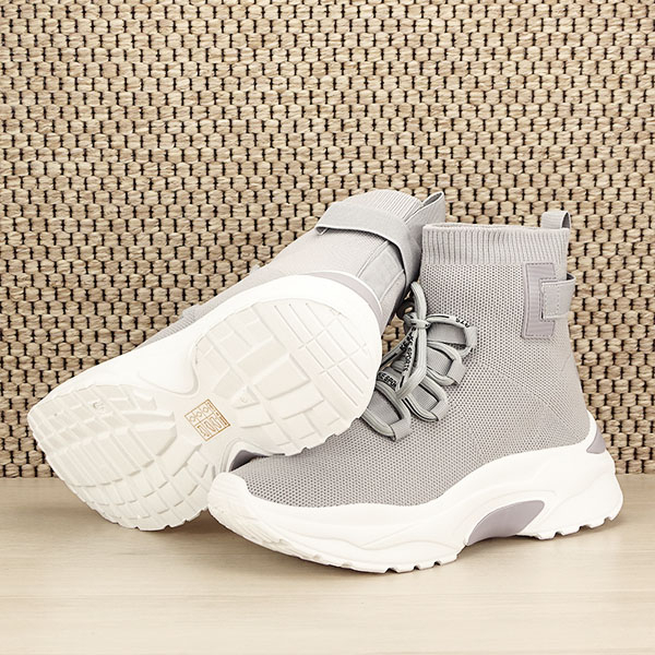 Sneakers gri Sara M3 [8]