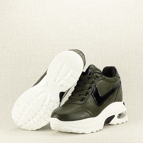 Sneakers kaki High-Top Abby M2 [8]