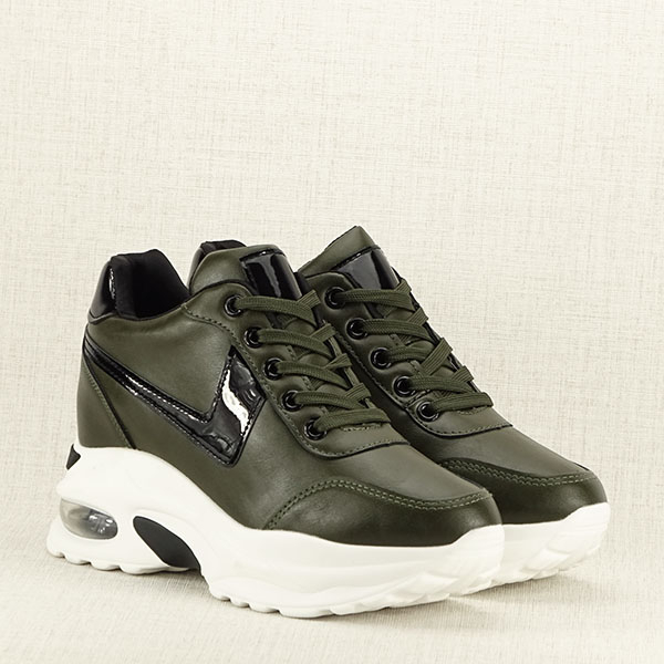 Sneakers kaki High-Top Abby M2 [3]