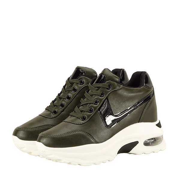 Sneakers kaki High-Top Abby M2 [9]
