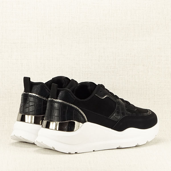 Sneakers negru cu imprimeu Georgia M2 [5]