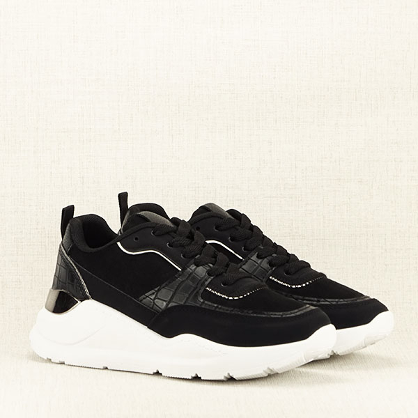 Sneakers negru cu imprimeu Georgia M2 [4]