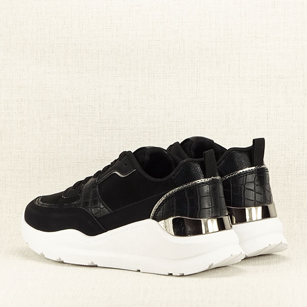 Sneakers negru cu imprimeu Georgia M2 [6]