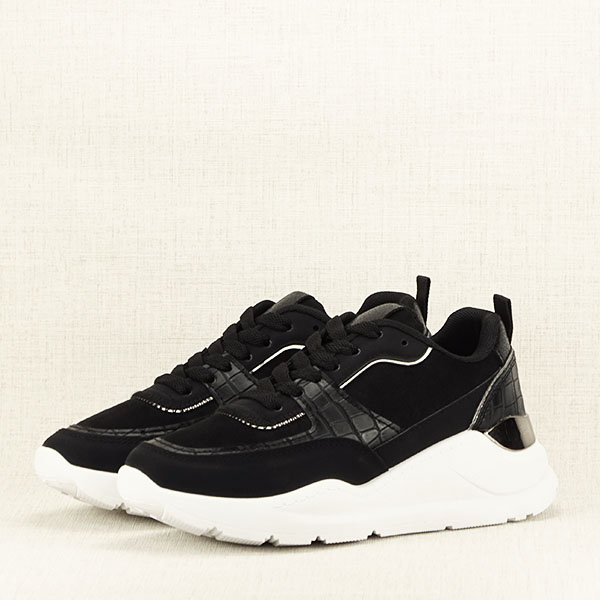 Sneakers negru cu imprimeu Georgia M2 [3]