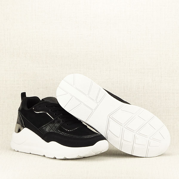 Sneakers negru cu imprimeu Georgia M2 [8]