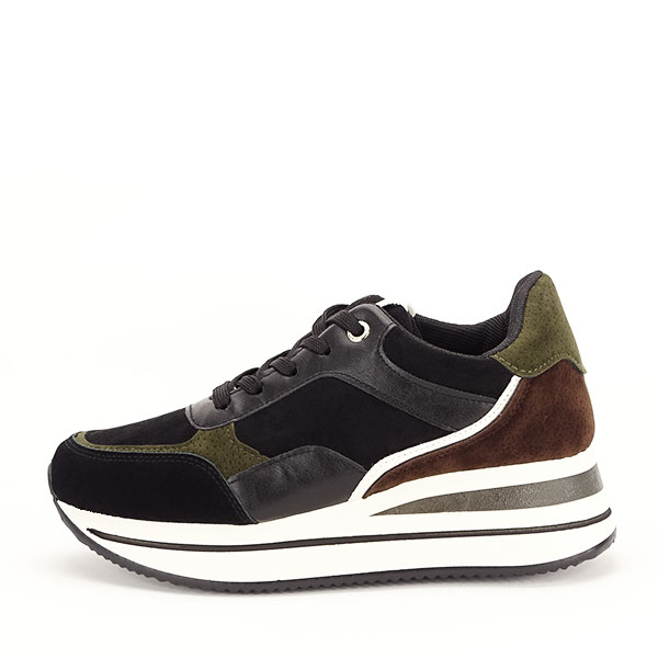 Sneakers negru cu kaki Erica M2 [2]